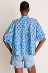 Little Marigolds Danube Organic Mandarin Collar Top