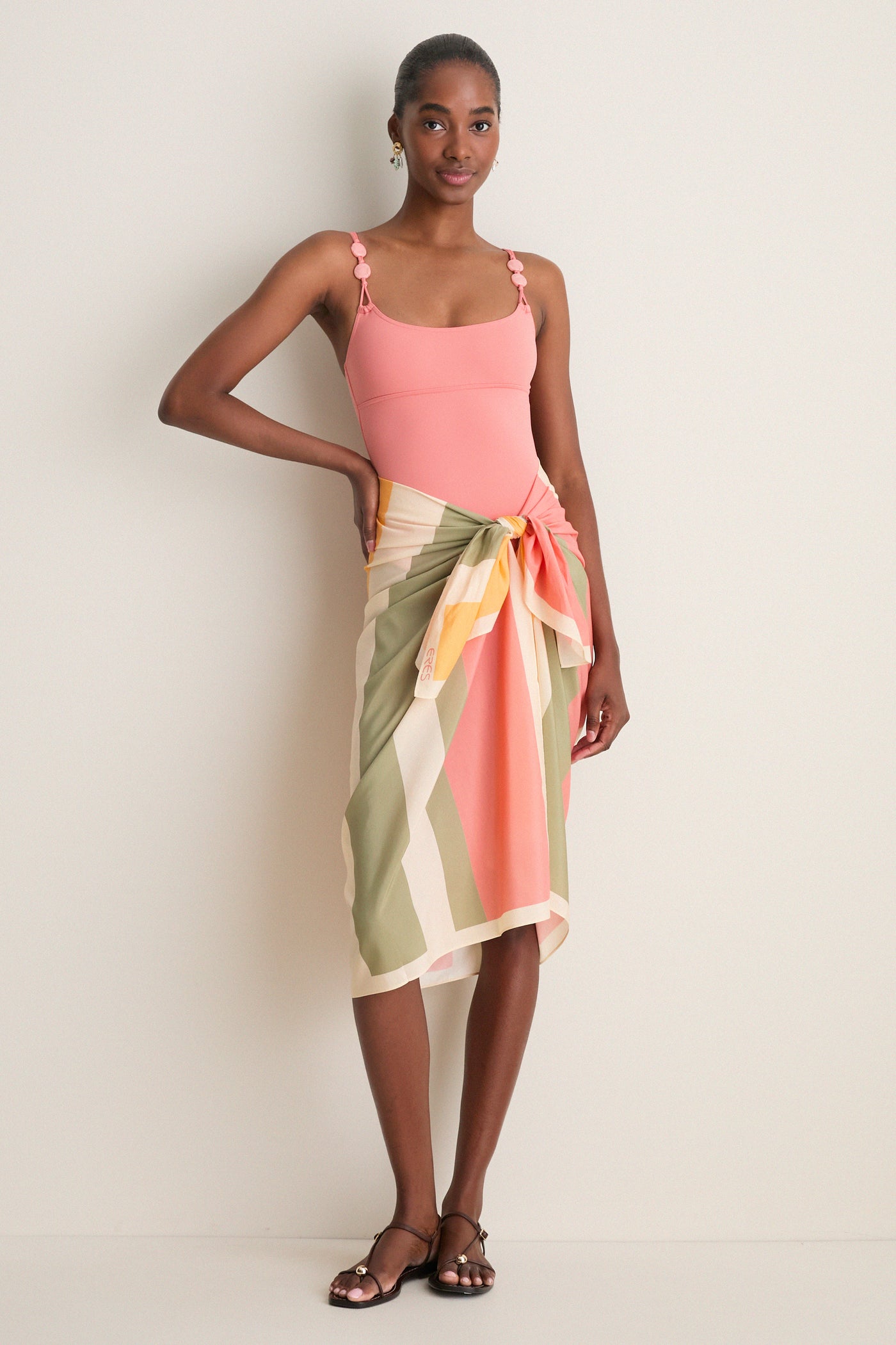 Rayure Berlingot Stripe Croquant Pareo