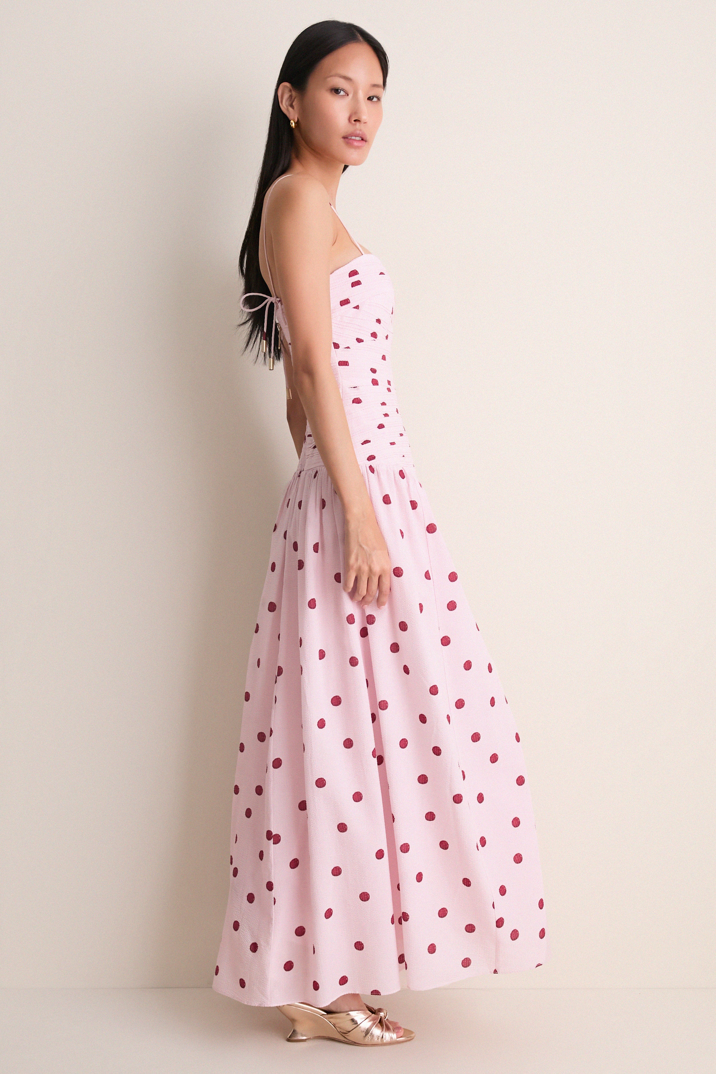 Pink Sia Maxi Dress