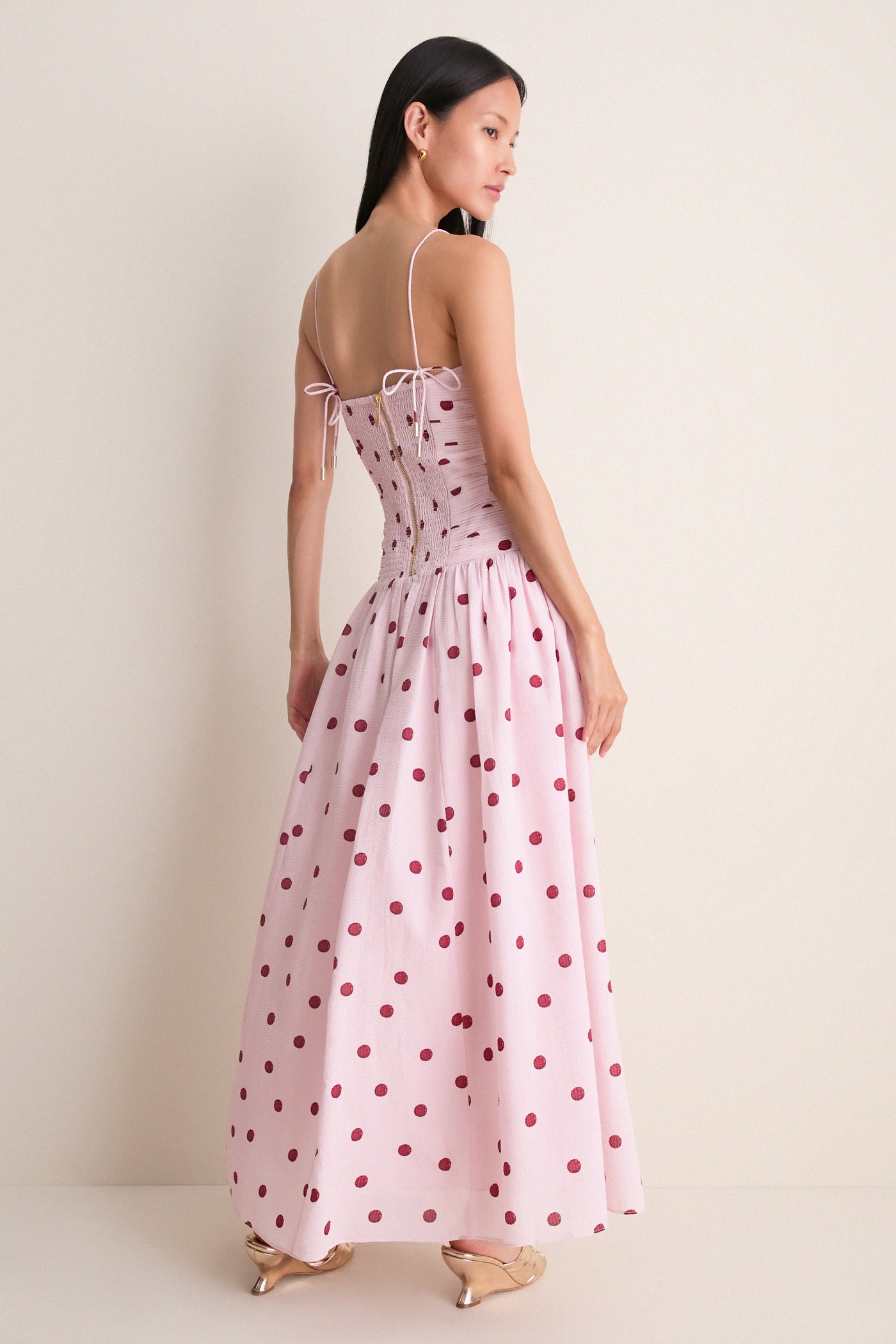 Pink Sia Maxi Dress