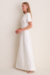 Snow Alice Applique Maxi Dress