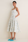 Brisa Alcaparra Midi Dress