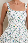 Brisa Alcaparra Midi Dress