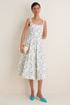 Brisa Alcaparra Midi Dress