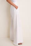 White Timeless Wide Leg Pants