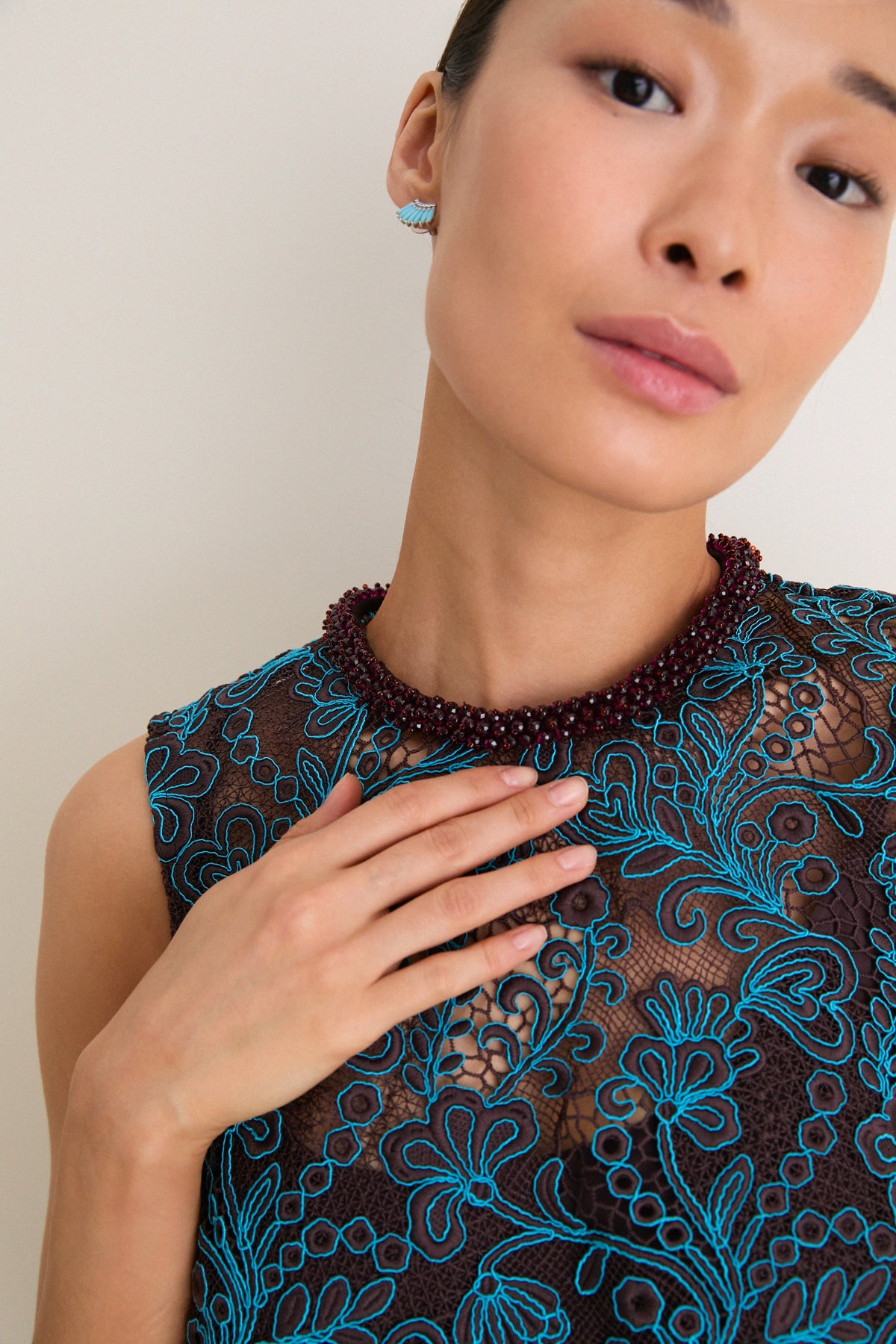 Chocolate Francine Mini Dress