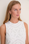 White Margie Mini Dress