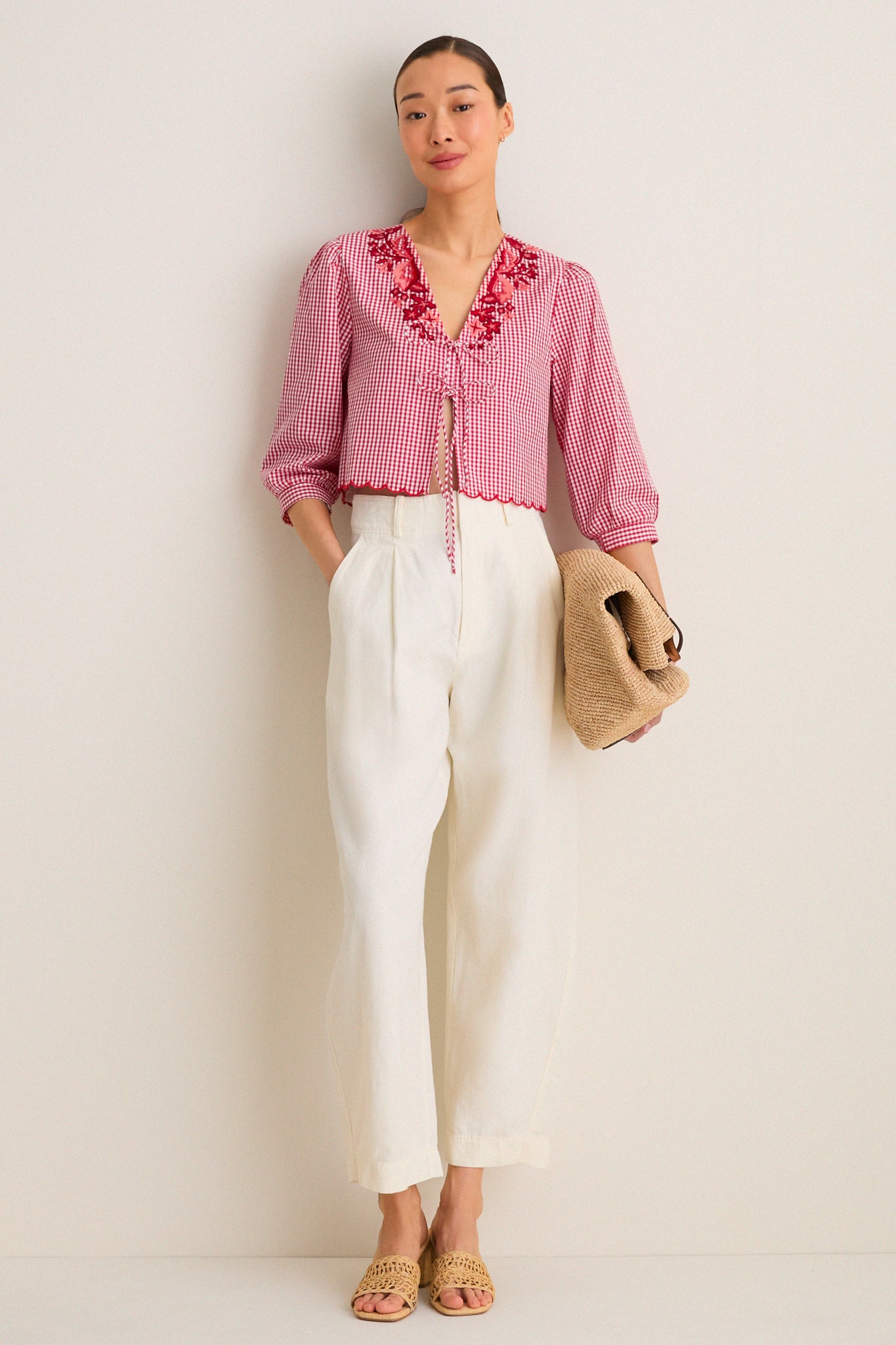 Picnic Plaid Jane Top | Anna Cate