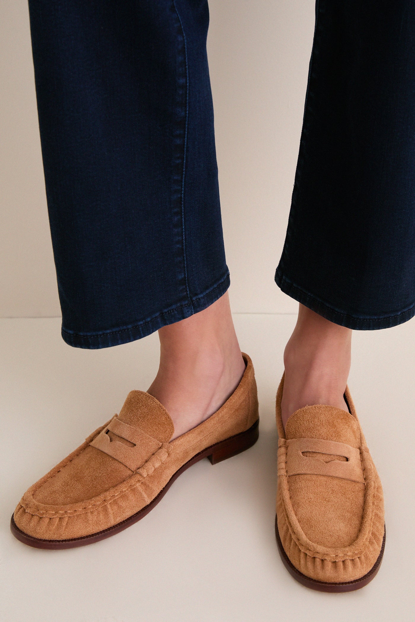 Almond Wood Tyche Loafers