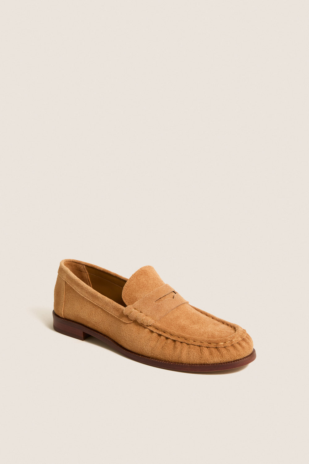 Almond Wood Tyche Loafers