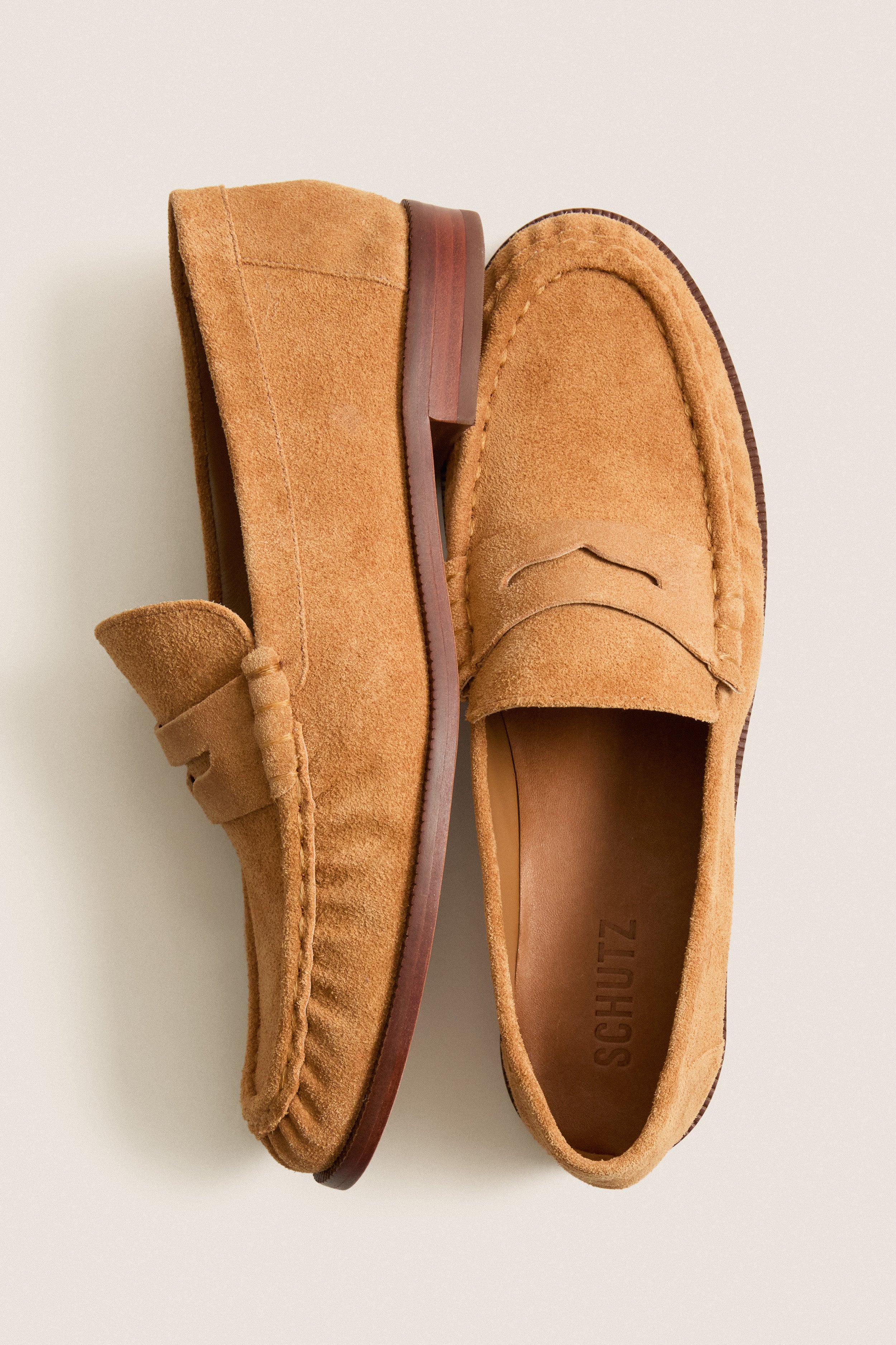 Almond Wood Tyche Loafers