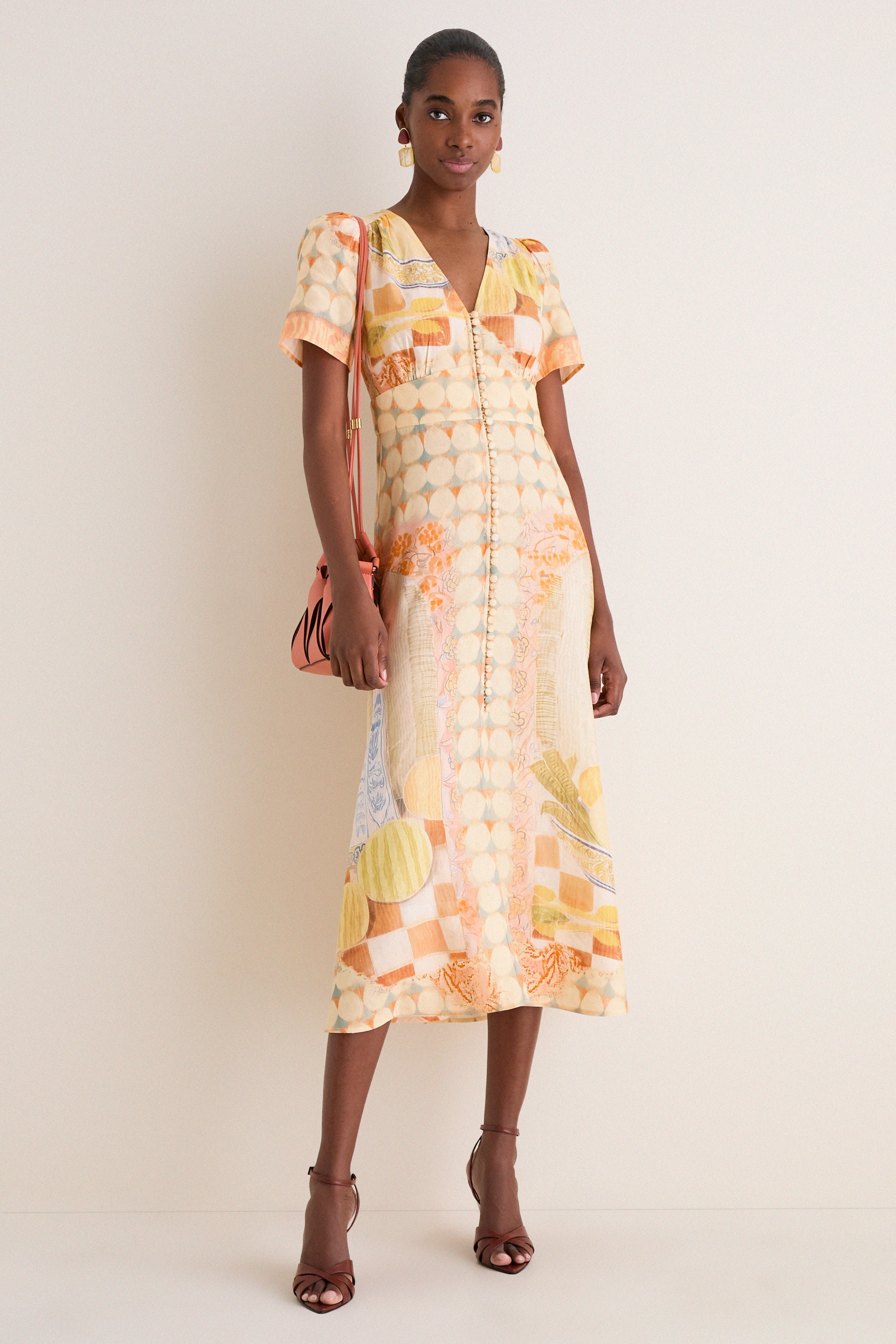 Warm Toffee Keefa Wood Heels