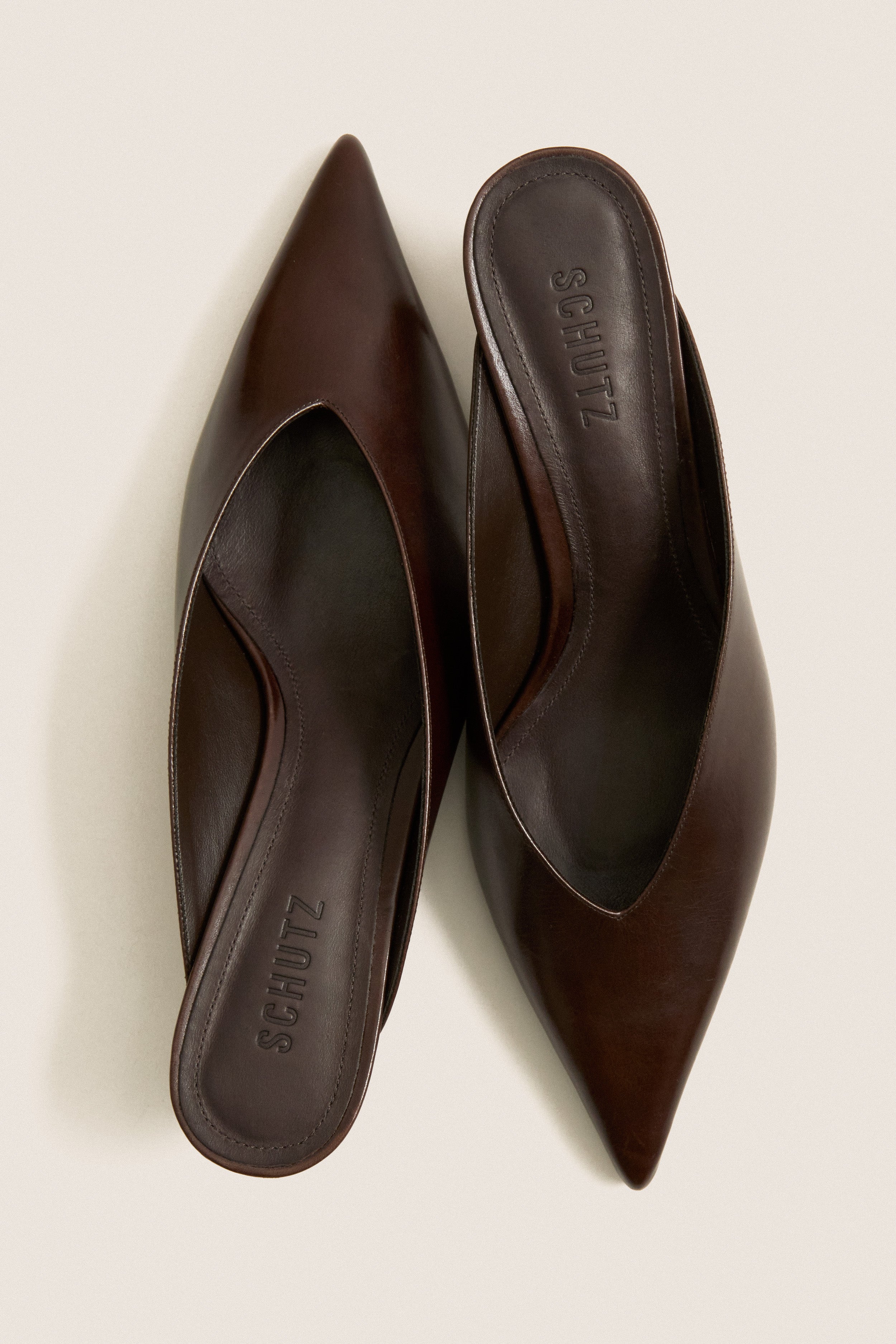 Dark Brown Loren Mid Heels
