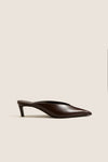 Dark Brown Loren Mid Heels
