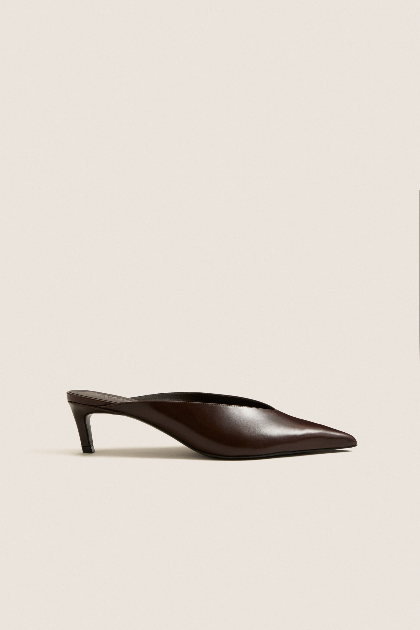 Dark Brown Loren Mid Heels