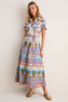 Multi Chimera Giselle Midi Dress