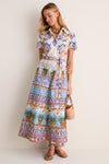 Multi Chimera Giselle Midi Dress