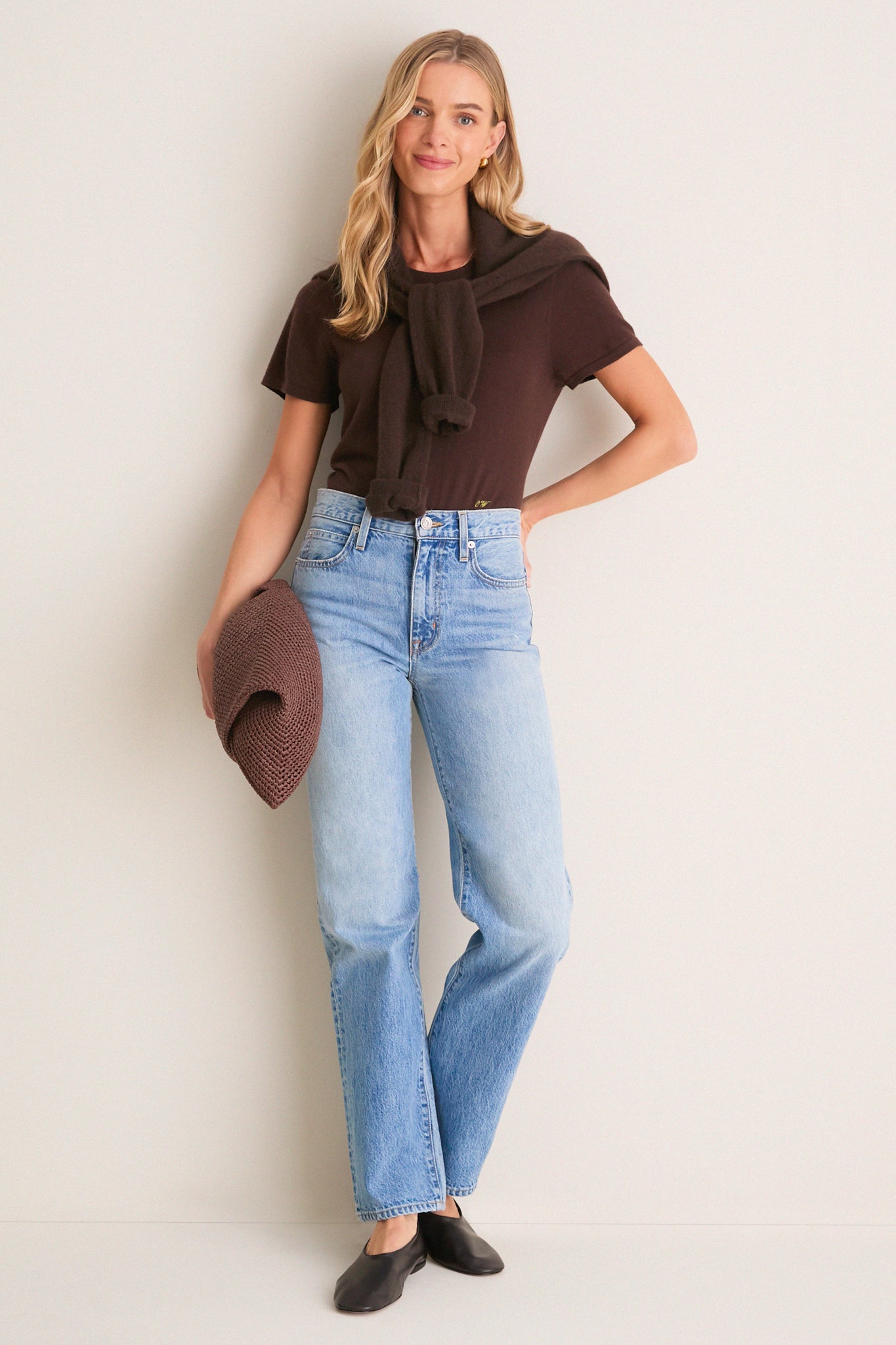 Dark Brown Hadley Flats