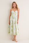 Ivory Olive Blair Midi Dress