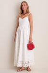White Analisa Maxi Dress