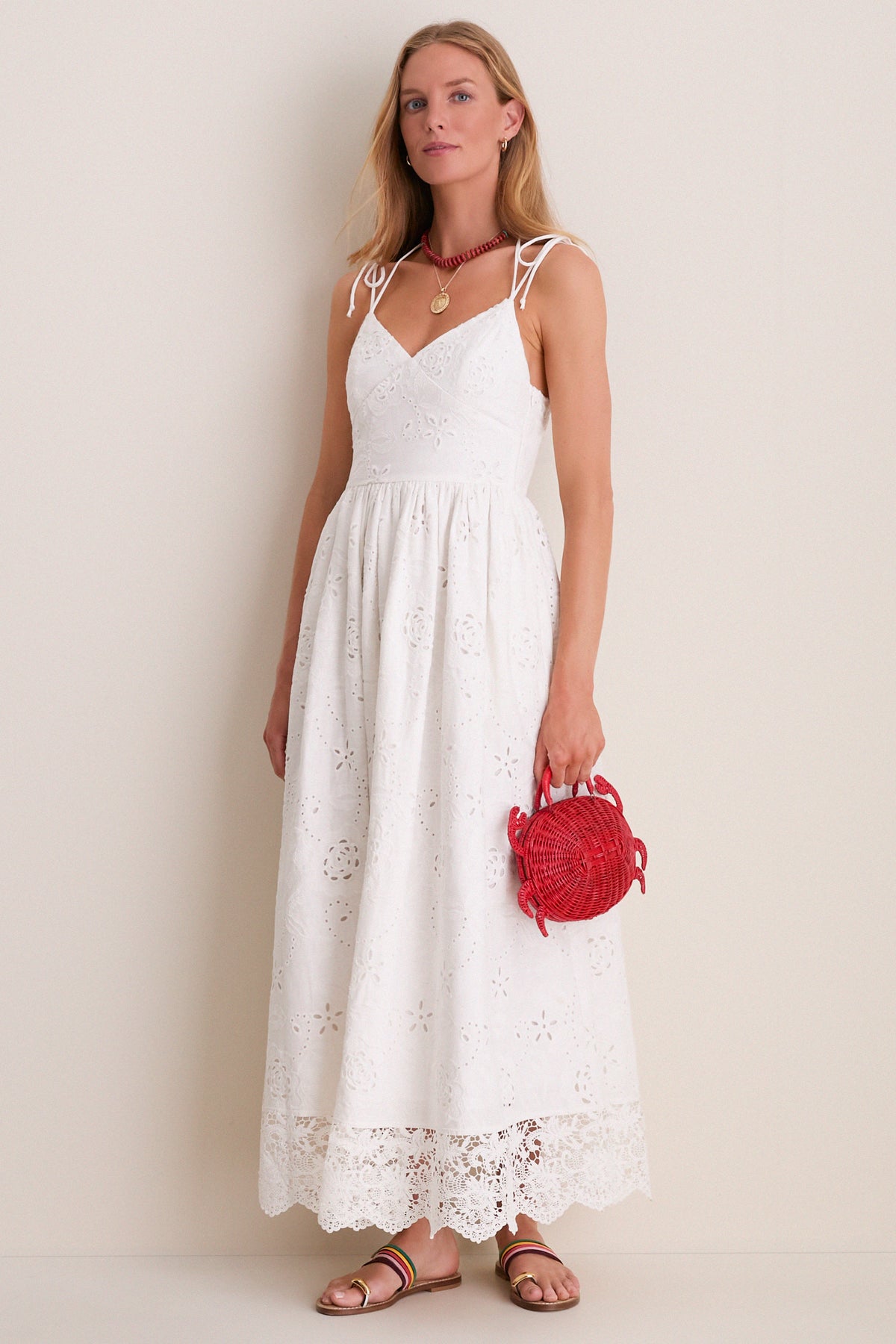 White Analisa Maxi Dress