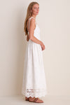 White Analisa Maxi Dress