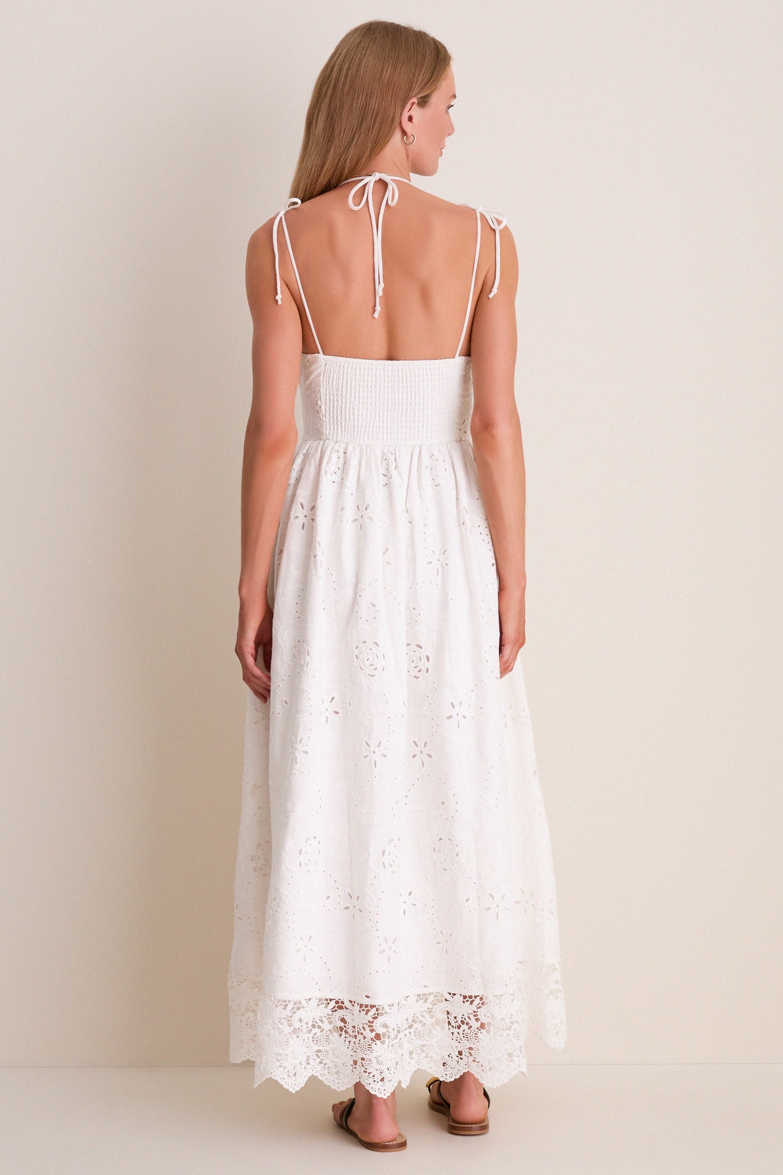 White Analisa Maxi Dress