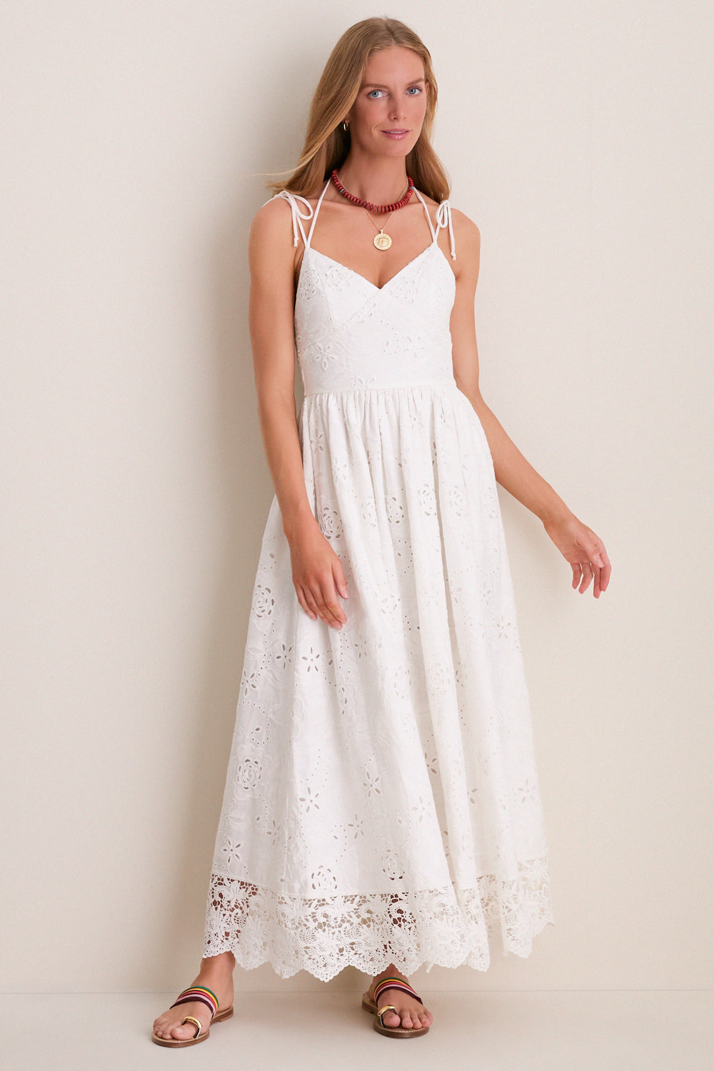 en saison dresses En Saison White Analisa Maxi Dress White / M