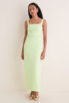Pistachio Phoebe Midi Dress