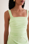 Pistachio Phoebe Midi Dress