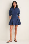 Midnight Effie Bubble Mini Dress