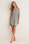 Sofia Check Gala Mini Dress