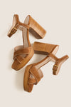 Doe Sport Suede Park Platform 85 Heels