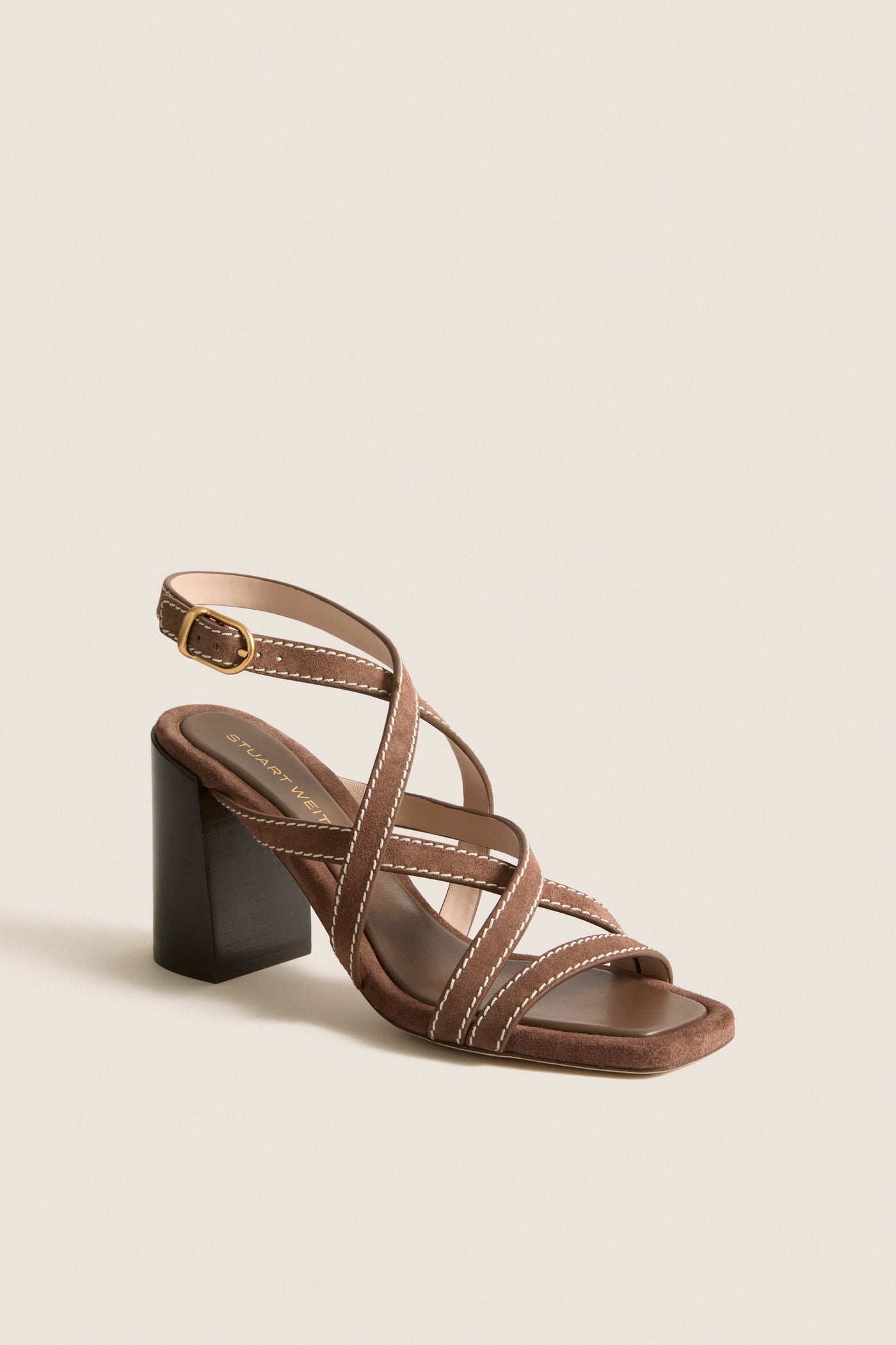 Cigar Sport Suede Park Block 85 Heels
