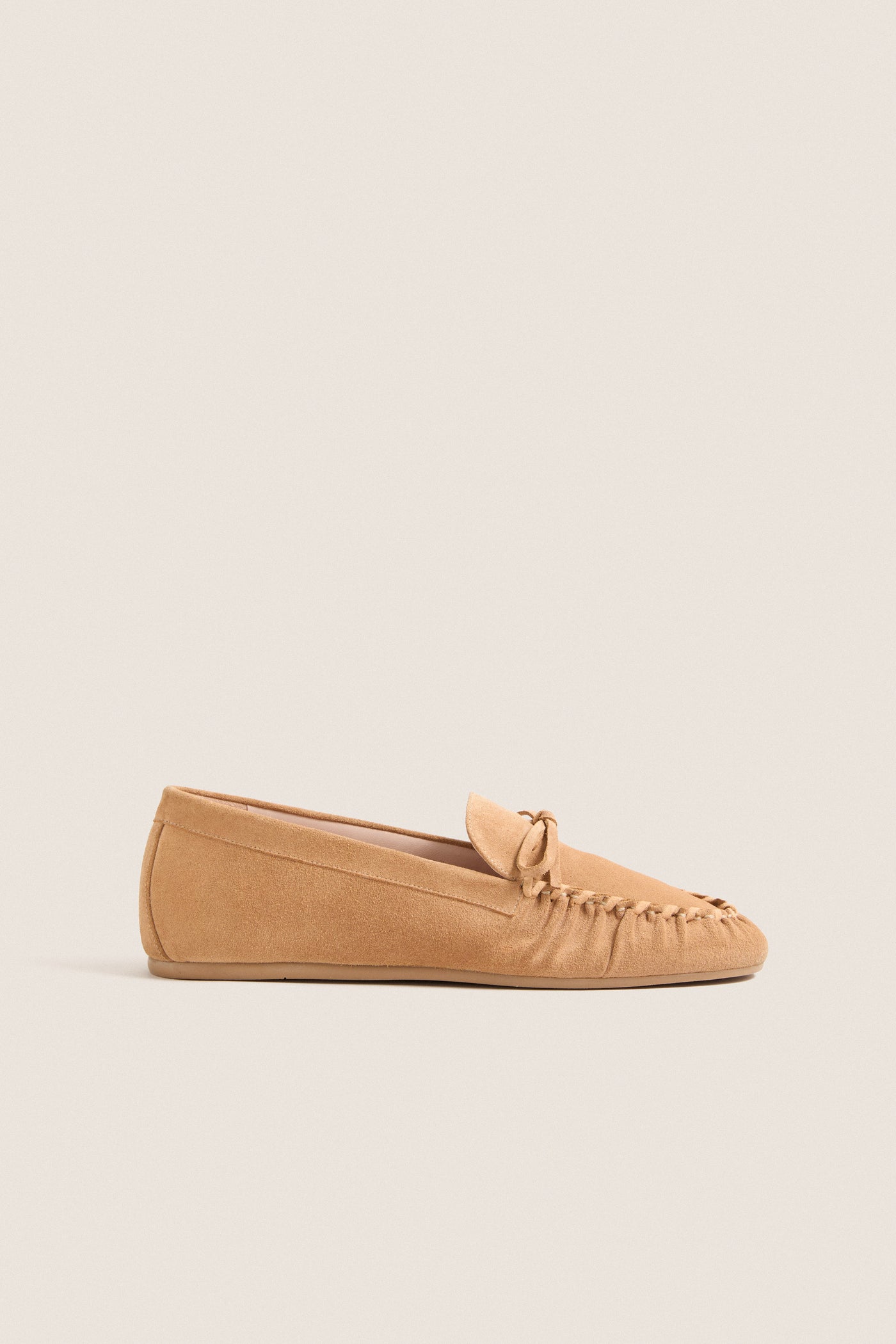 Golden Hour Sport Suede Britt Bow Loafers