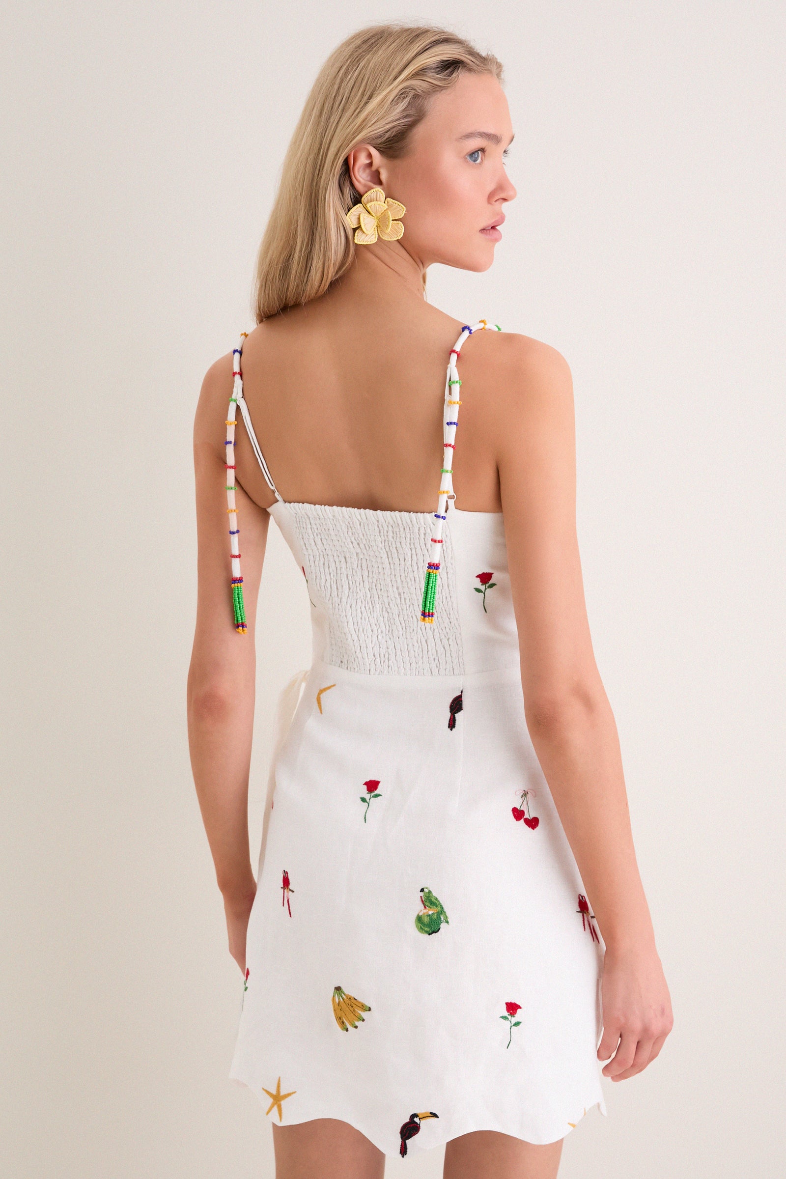 Off-White Cool Day Relaxed Mini Dress