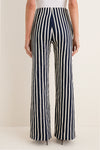 Navy A ti Vamos Embroidered Pants