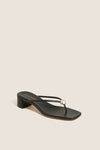 Black Nappa Odessa Sandals