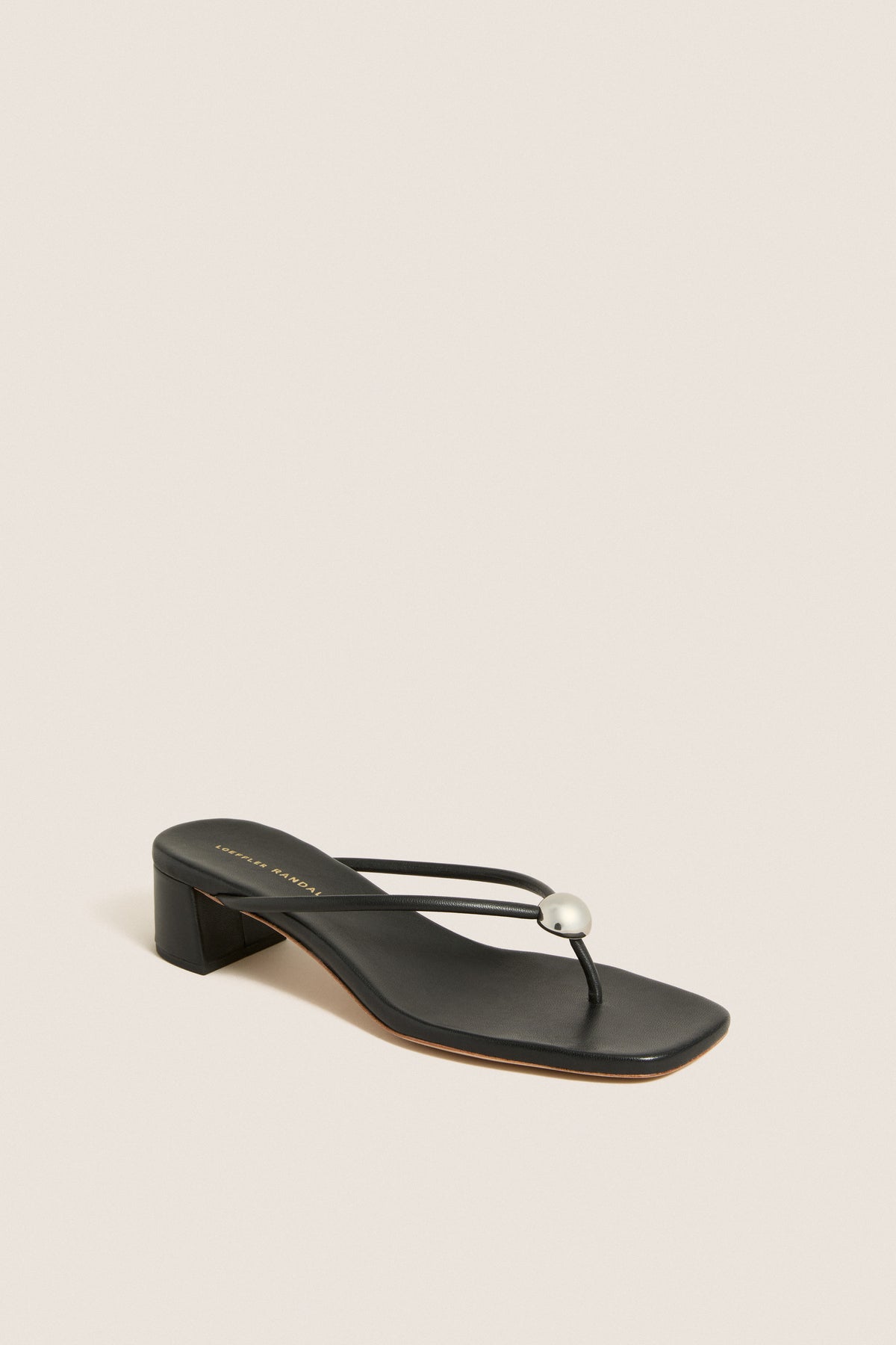 Black Nappa Odessa Sandals