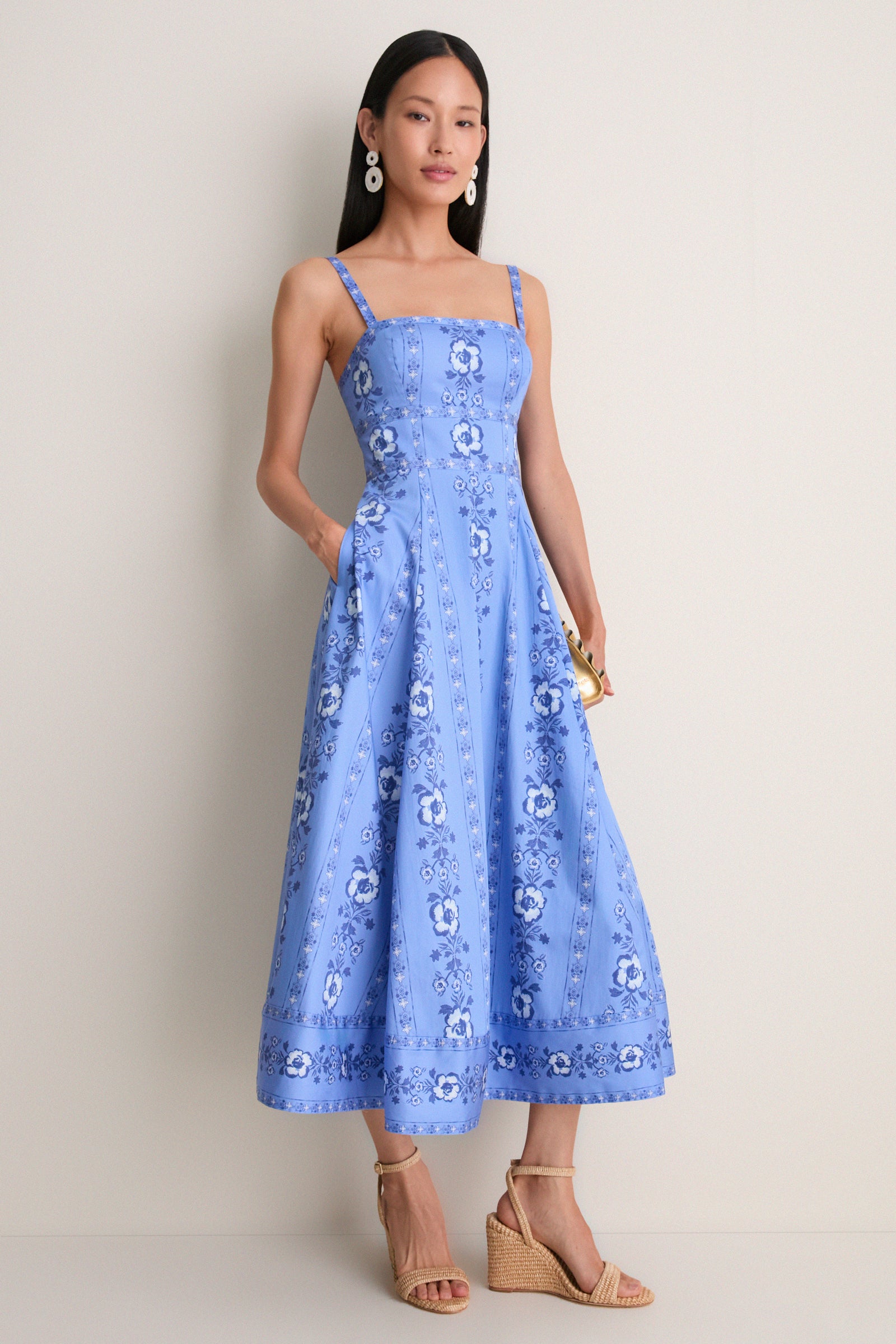 Natural Chunky Raffia Gavi Wedges