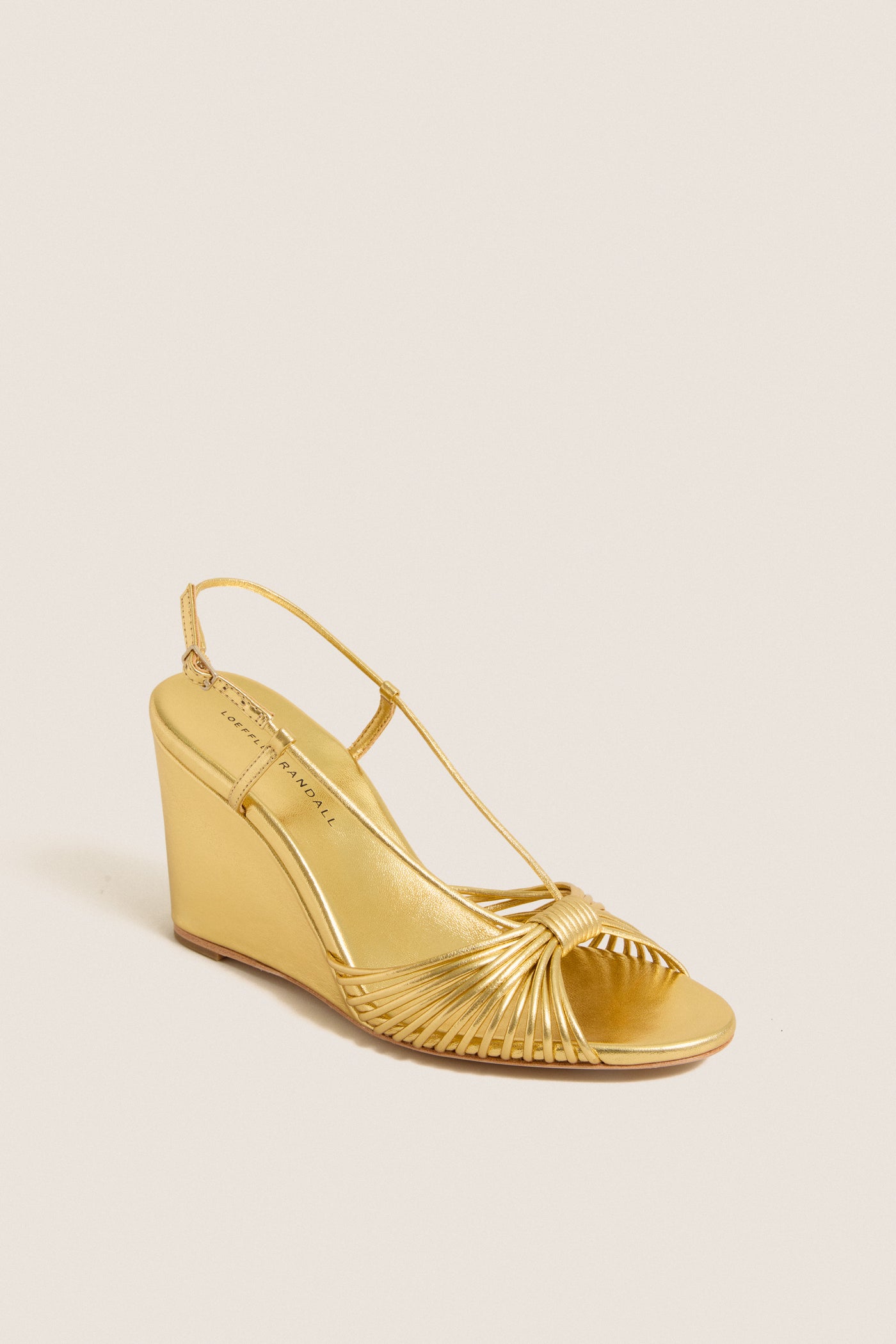Gold Metallic Marren Wedges