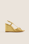 Gold Metallic Marren Wedges