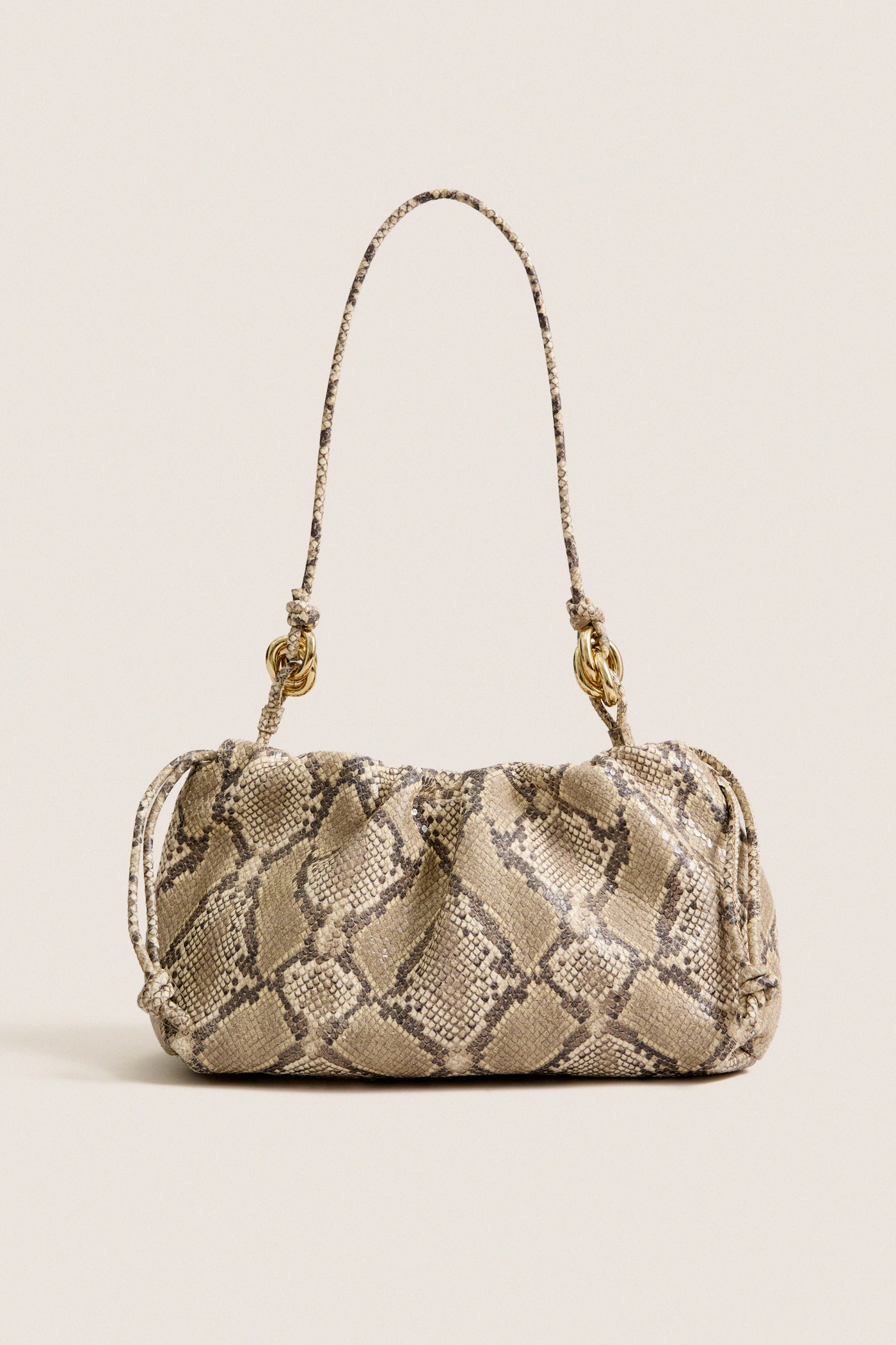 Embossed Snake Leather Kiri Bag