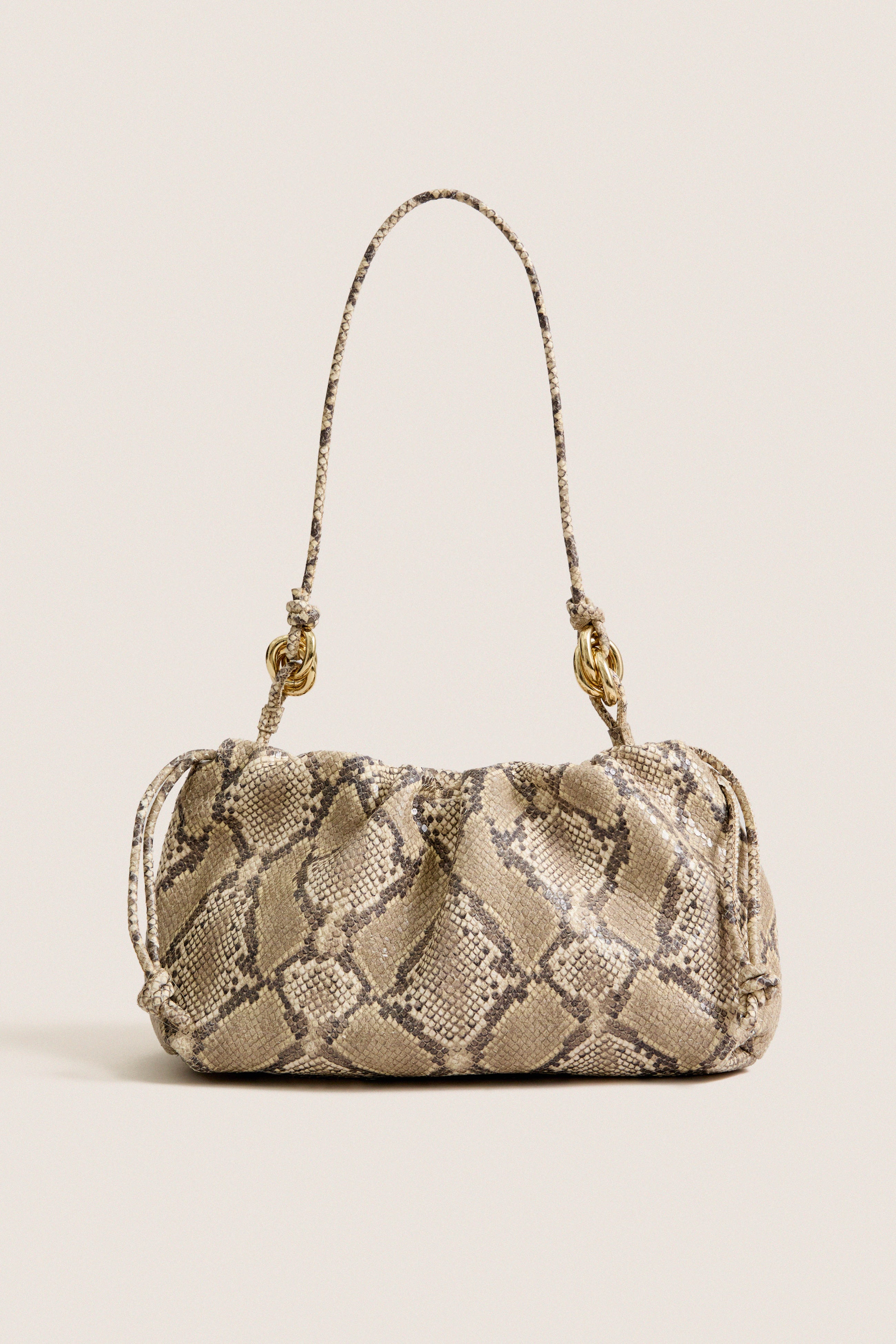 Embossed Snake Leather Kiri Bag