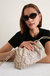 Embossed Snake Leather Kiri Bag