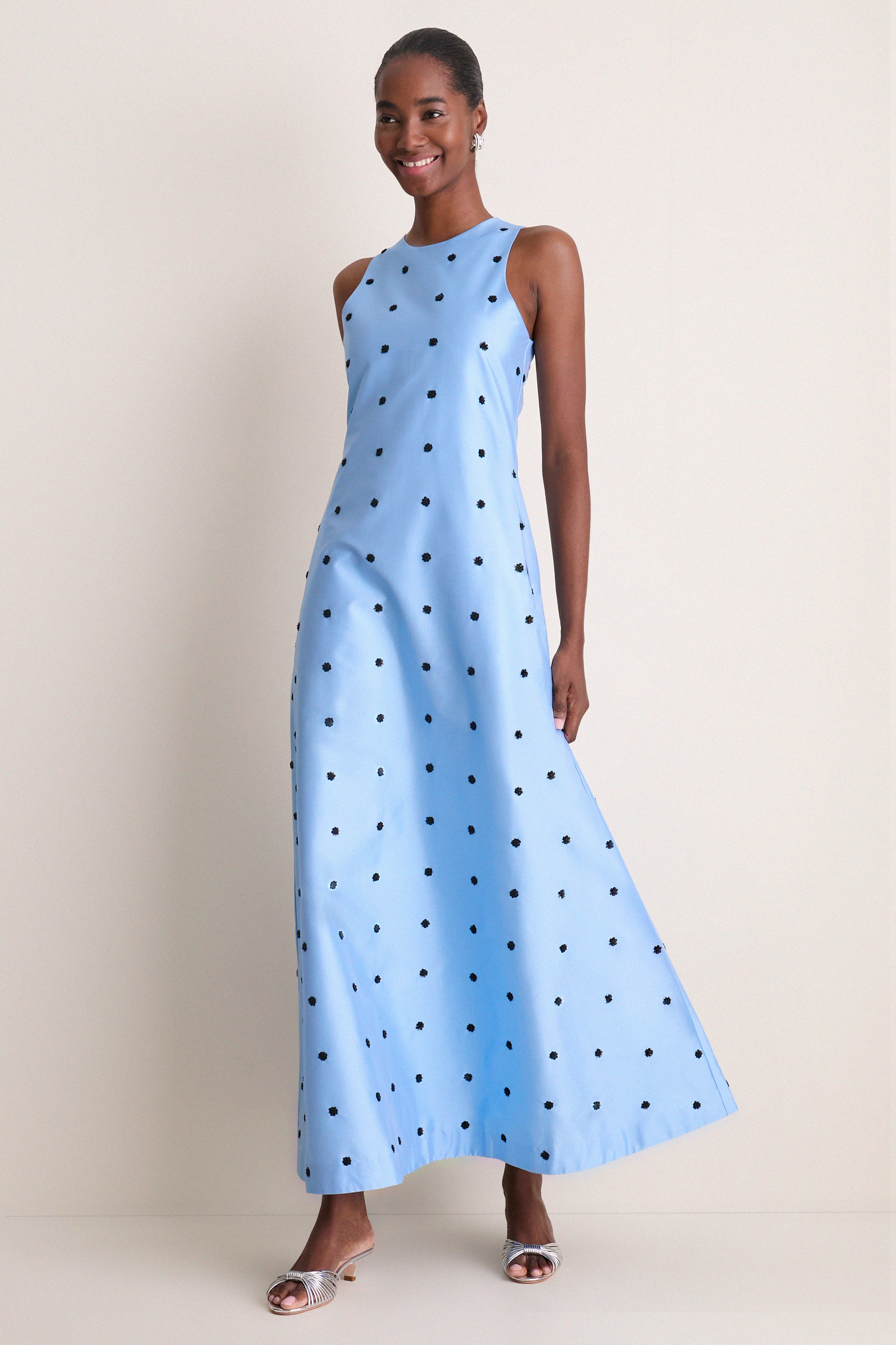 polka dot sequin dress Giambattista Valli x H&M - Sequin Cocktail Polka Dot Nice Dress Size 4 US 36 EUR