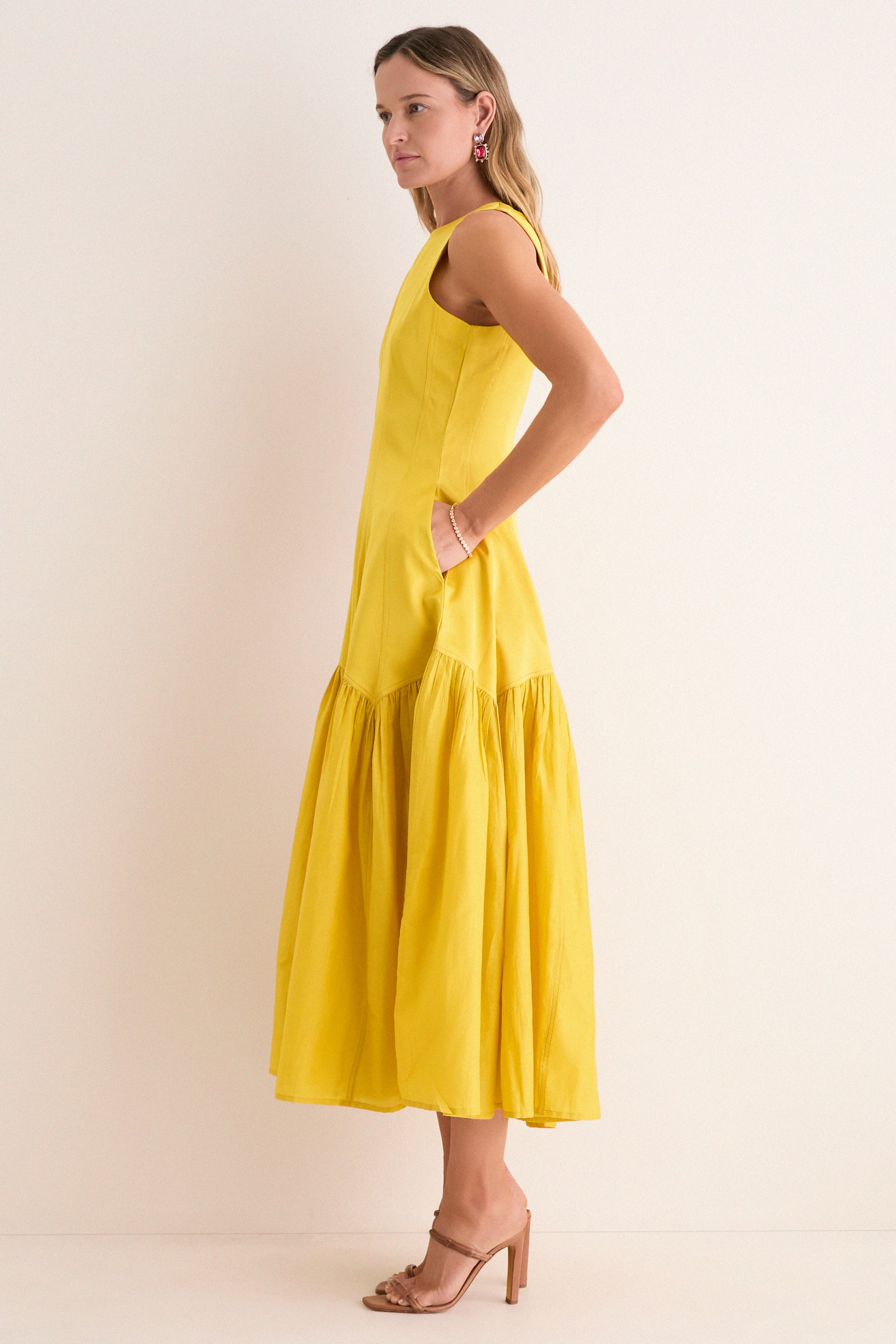 Mustard Yellow Nira Dress