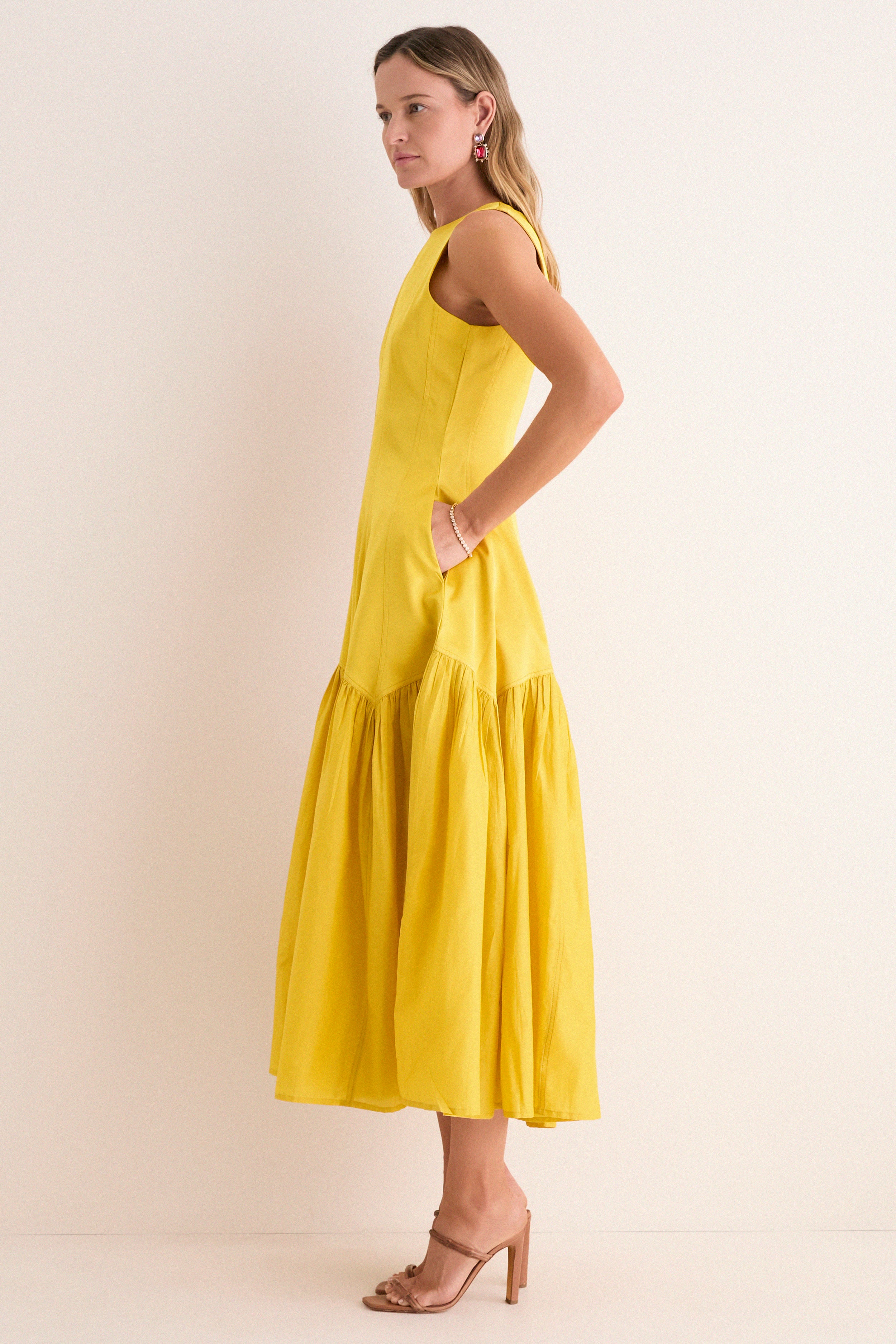 Mustard Yellow Nira Dress