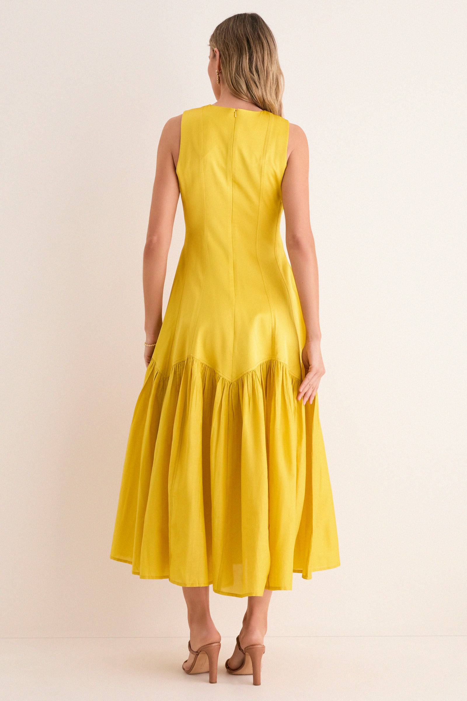 Mustard Yellow Nira Dress