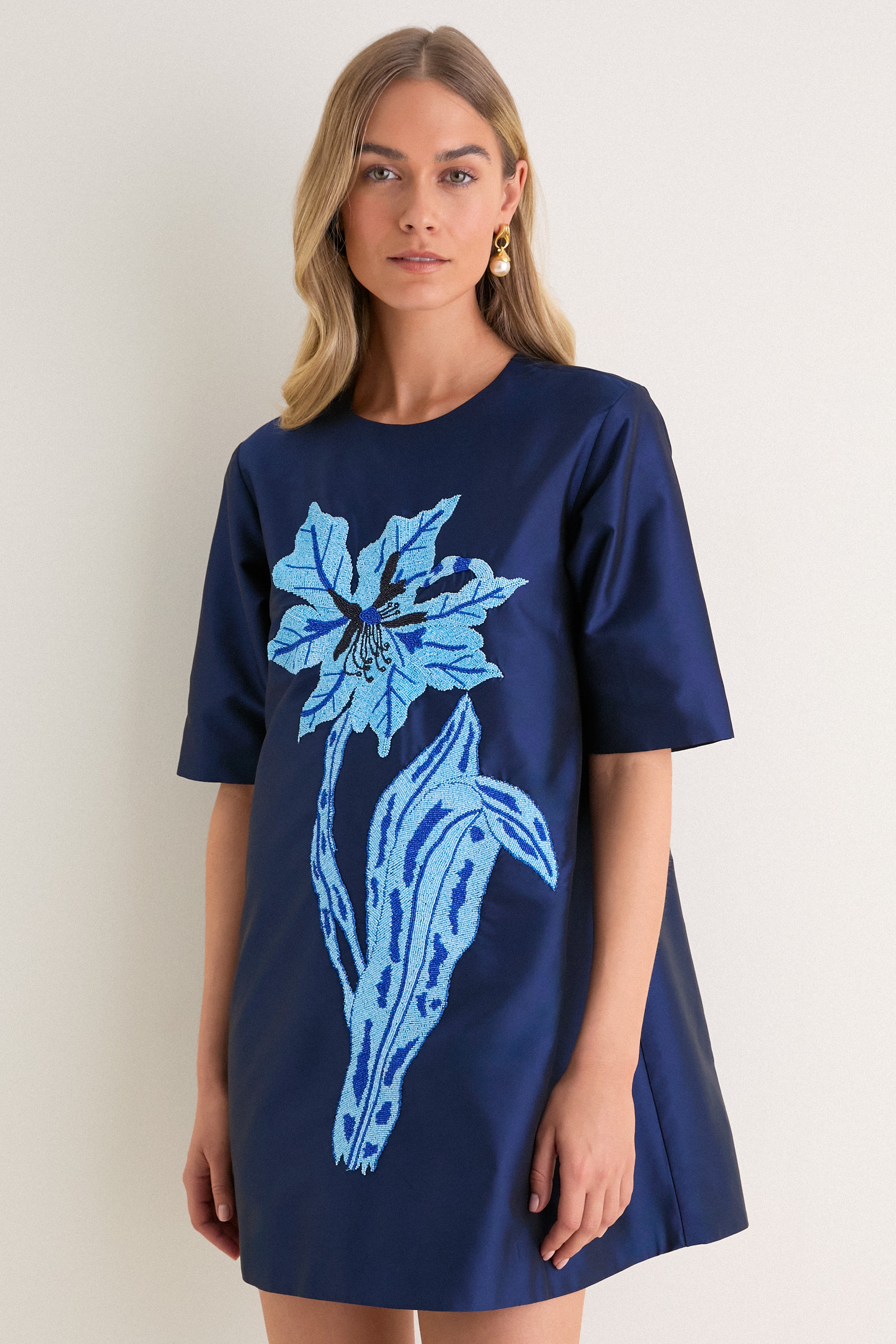 Navy Katya Lilly Dress